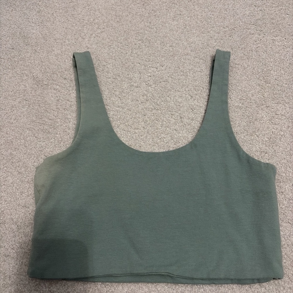Cotton On Sage Green Crop Top